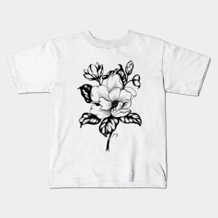 Magnolias in Bloom Kids T-Shirt